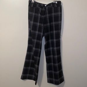 New York & Company Black & White Pinstripe Pants